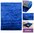 Hochflor Shaggy Teppich Gentle Luxus Blau Ultramarin