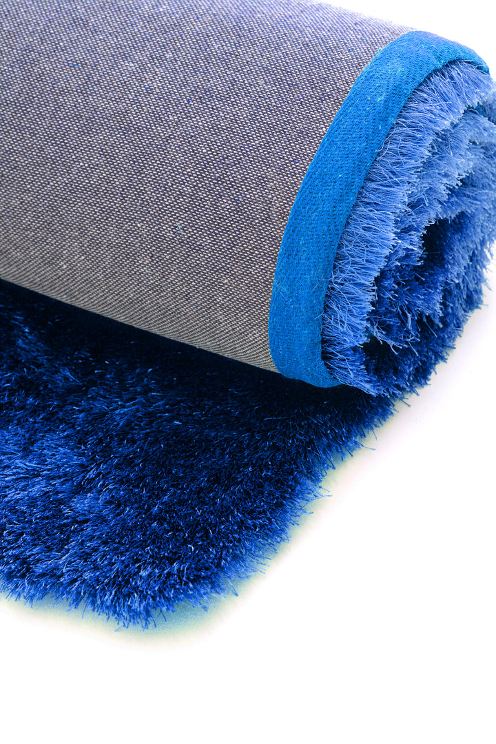 Flokati-Weich Hochflor Shaggy Teppich Gentle Luxus Ultramarin Blau 