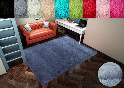 Hochflor Shaggy Teppich Whirly